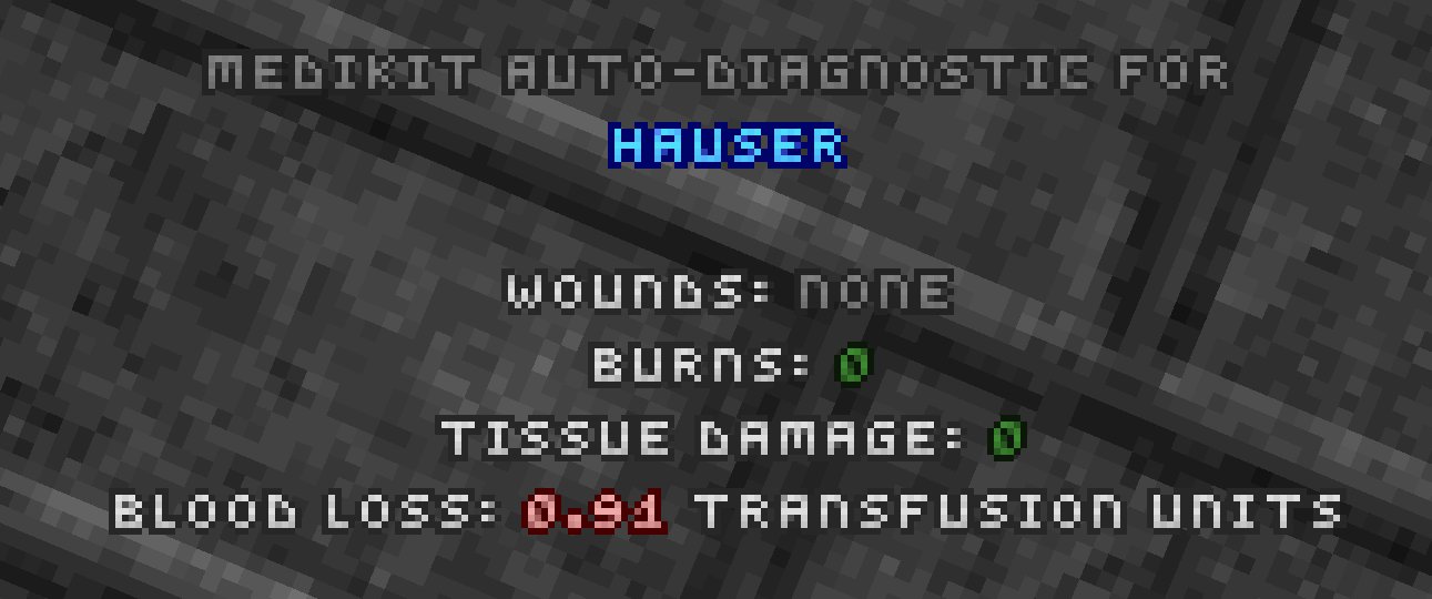 The diagnostics that show the player is fine.