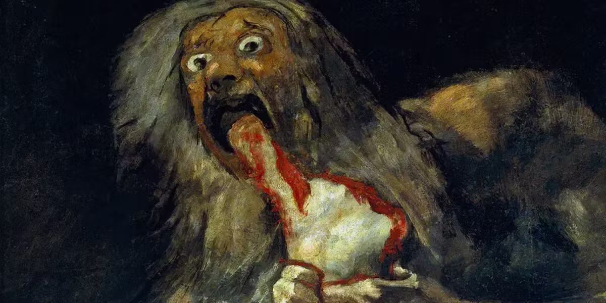Francisco Goya, 'Saturn Devouring His Children'